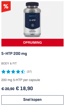 Top 1 5-HTP 200 mg BODY & FIT review