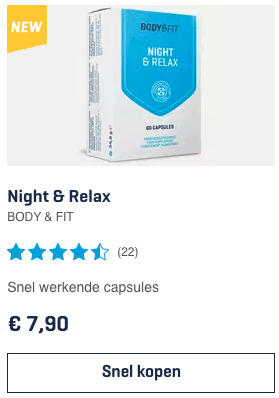Melatonine 5 mg wanneer innemen? Maakt doorslapen weer mogelijk! 2 Top 2 Night & Relax BODY & FIT reivew