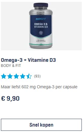 Omega 3 visolie? TOP 3 ALLERBESTE Onverslaanbaar sterke prijs-kwaliteit! 2 Top 2 Omega-3 + Vitamine D3 BODY & FIT review