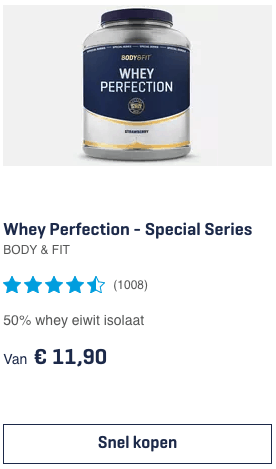 Whey Perfection kopen? Volledige Review inclusief Alle informatie! 3 Top 3 Whey Perfection - Special Series BODY & FIT review