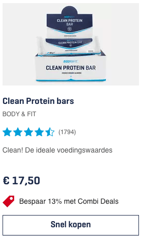Wat zijn de Beste Eiwitrepen? Wat is het nut van eiwitten! 2 Top 2 Clean Protein bars BODY & FIT review