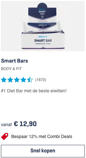 Wat zijn de Beste Eiwitrepen? Wat is het nut van eiwitten! 3 top 3 Smart Bars BODY & FIT review
