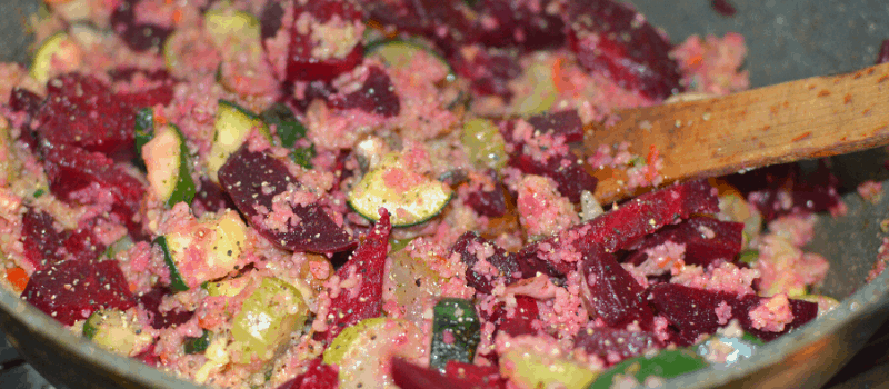 Couscous met zalm en courgette? Uit eigen keuken eenvoudig maar heerlijk! 2 couscous met zalm en courgette