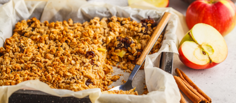 Apple crumble recept gezond maken