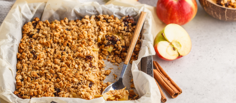 Apple crumble recept gezond? Makkelijk en snel en jij gaat heerlijk smullen!