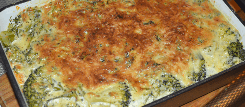 Ovenschotel met broccoli en gerookte zalm? Heerlijk ovengerecht!