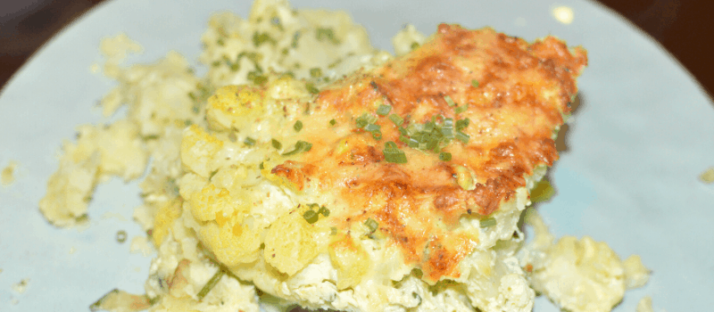 Recept bloemkool uit de oven met kaas maken