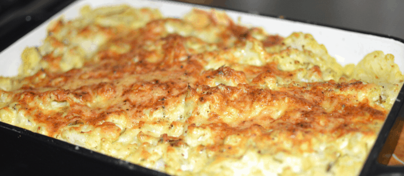 Recept bloemkool uit de oven met kaas? Met Heks’nkaas en bieslook!