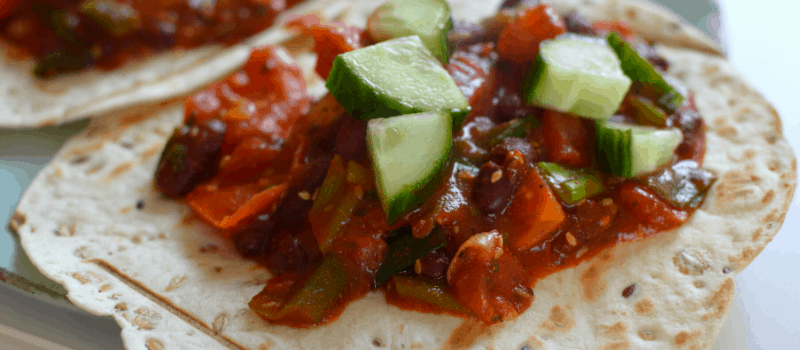 Burrito recept met kip? Heerlijk snel, gezond Mexicaans eten met pit!