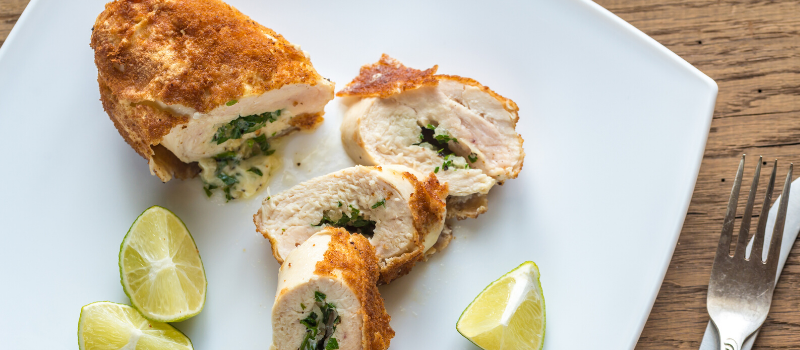 kipfilet vullen met kruidenkaas? Heerlijke krokant, Pasen recept diner!
