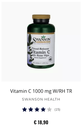 Beste vitamine C poeder? Profiteer van de voordelen van Vitamine C! 5 Top 2 VITAMIN C 1000 MG W:RH TR review
