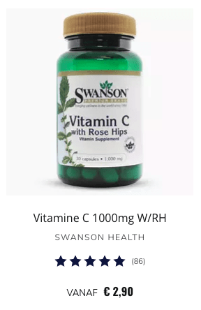 Beste vitamine C poeder? Profiteer van de voordelen van Vitamine C! 6 Top 3 Vitamine C met rozenbottel van Swanson review