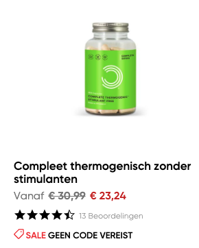 Supplement voor een strak lichaam? TOP 5 Allerbeste supplementen! 9 Top 5 COMPLEET THERMOGENISCH ZONDER STIMULANTEN review