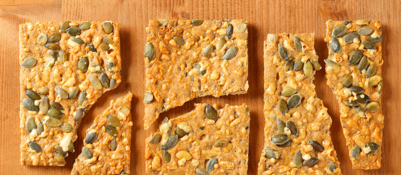 Koolhydraatarme zadencrackers maken