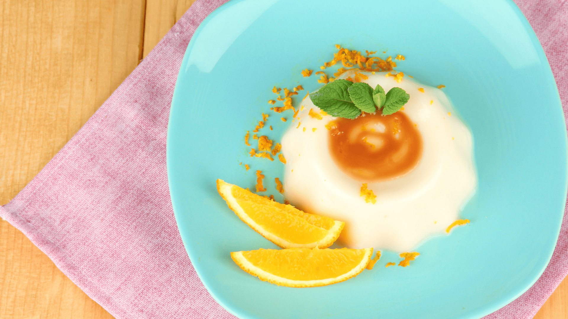 Panna cotta met perzik? Heerlijk fris met fruit combinatie zonder suiker! 1 Panna cotta met perzik maken (1)