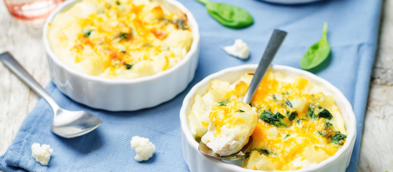 Gezonde ovenschotel met kip? Heerlijk fris, krokant en handig!