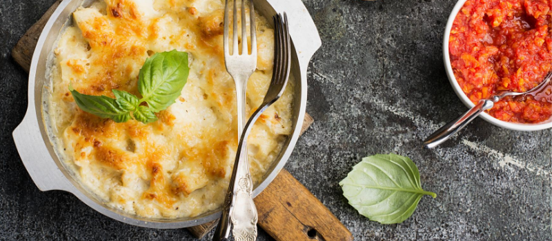 Ovenschotel met Kabeljauw? Krokant en geweldige Italiaanse smaak!