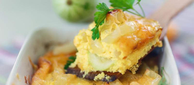 Romige Ovenschotel met courgette? Met een pittige maar frisse smaak! 1 Romige Ovenschotel met courgette maken