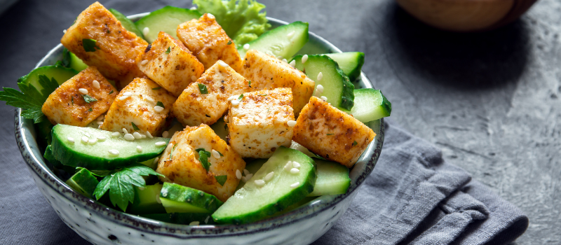 Thaise Salade met crispy tofu maken