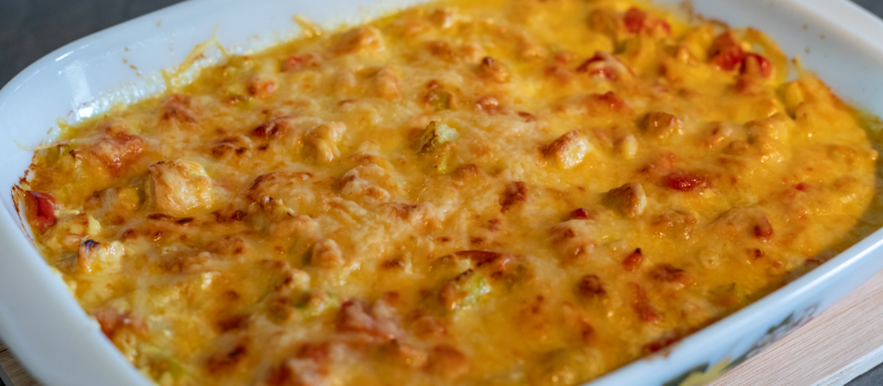 Simpele Kip Kerrie ovenschotel? Geweldig diner voor het hele gezin!