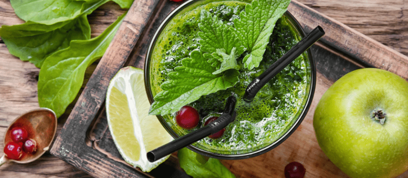 spinazie smoothie? Heerlijke groene boost aan vitamines en mineralen!