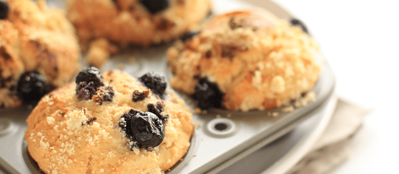 Blauwe bessen muffins? De Zoete Paleo traktatie voor jou!