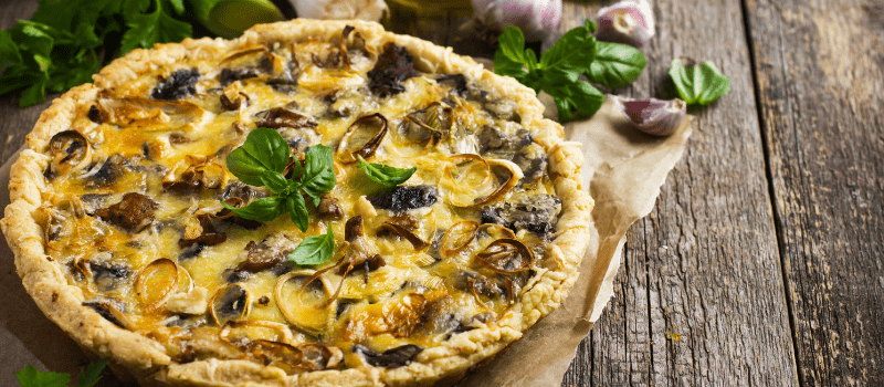 Glutenvrije hartige taart? Paleo quiche boordevol met groenten!