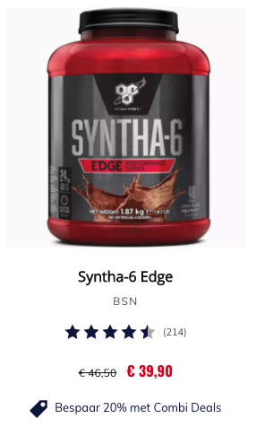 Welke Smart Protein moet ik kopen? Dit is de beste! 5 SYNTHA-6 EDGE BSN- Welke Smart Protein moet ik kopen