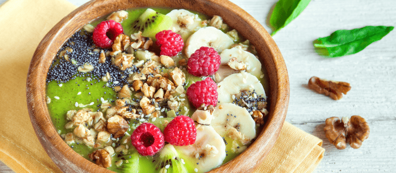 Smootiebowl? Wie kent hem niet heerlijke boost aan vitamine en lekker!
