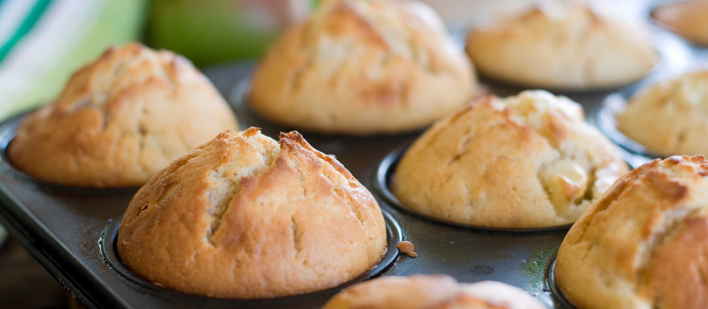 Muffins met appel? Zoete luchtige Paleo muffins traktatie!