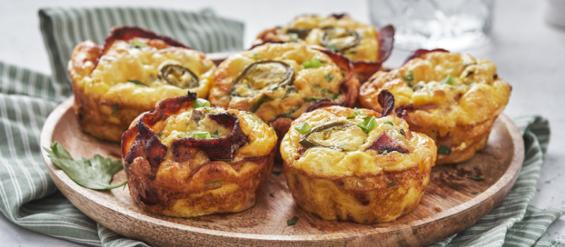 Paleo muffins? Gezonde, heerlijk vol en handig ontbijtje onderweg!