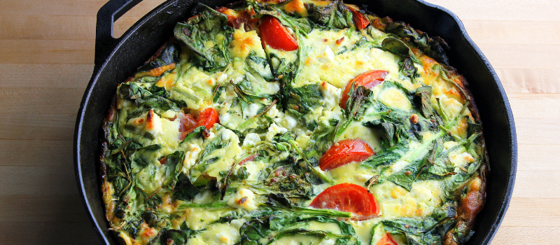 Frittata recept oven