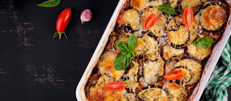Lasagne zonder kaas