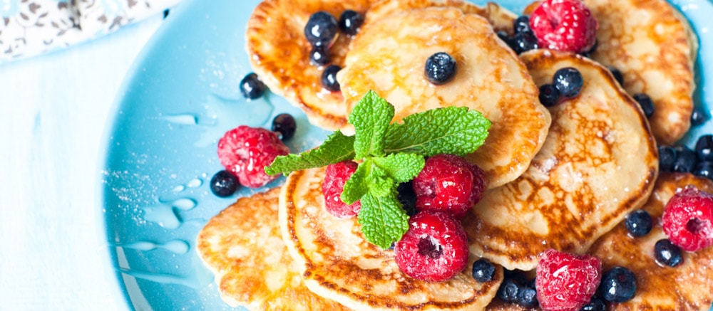 Eiwitrijke pannenkoeken voor sporters? Eenvoudig en snelle snack!