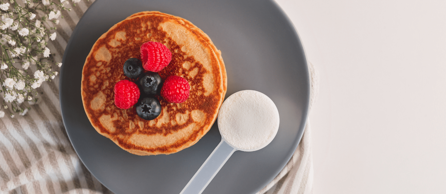 Proteïne pannenkoeken maken