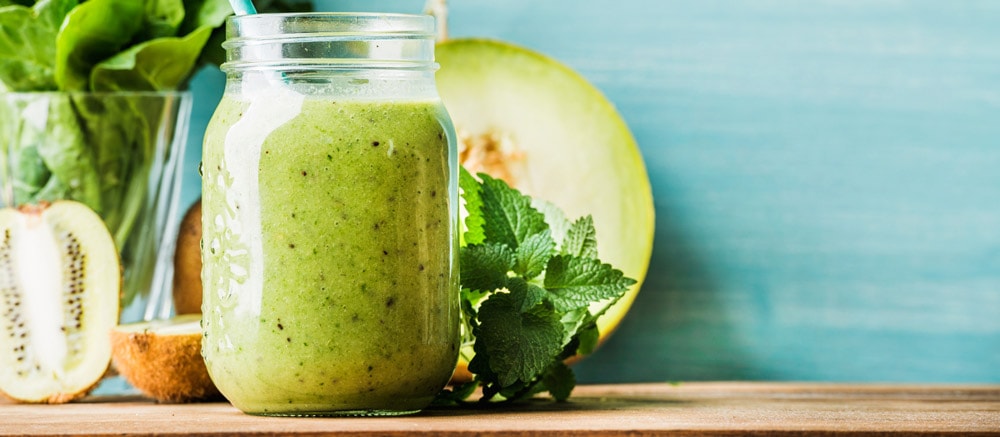 Smoothie met kiwi? Mango en kiwi! Verrukkelijk met water of amandelmelk