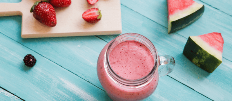 Afval shakes maken