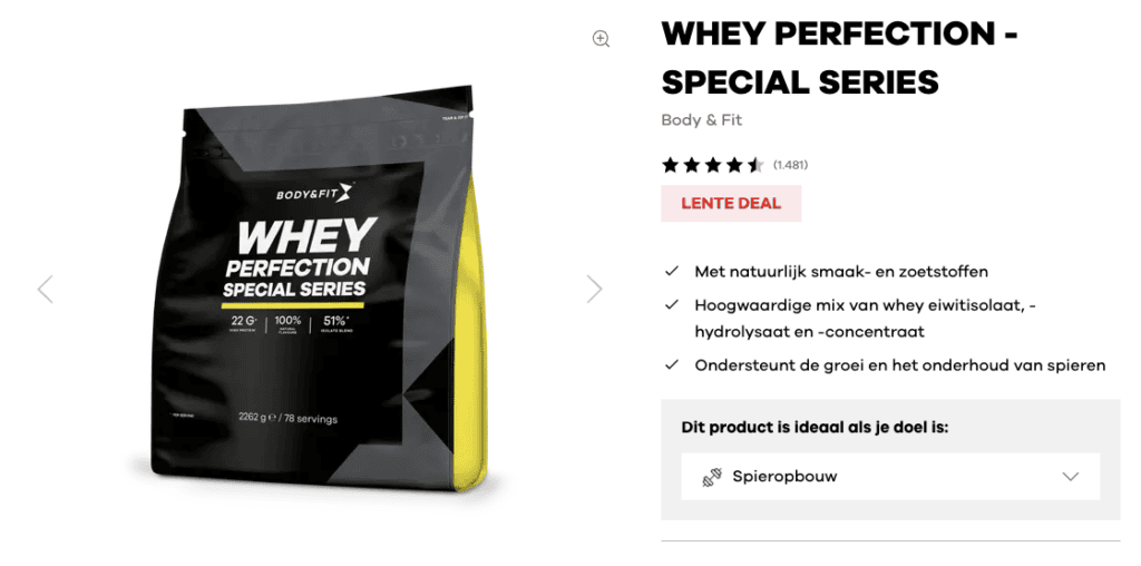 Top 5 beste sportpoeders van 2024 🎯 Mijn favorieten op een rij 4 whey perfection special series