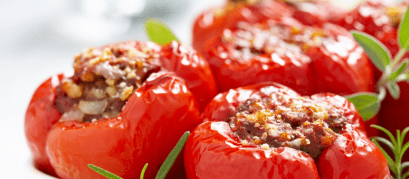 Gevulde paprika’s? Ovenschotel met smeuïge kaas en rundergehakt! 1 Gevulde paprika’s maken