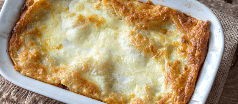 Koolhydraatarme courgette lasagna maken