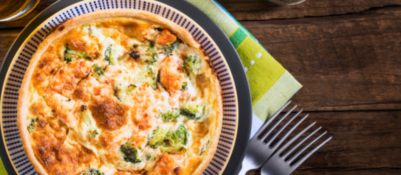 Broccoli ovenschotel koolhydraatarm: Heerlijke simpele broccoli quiche!