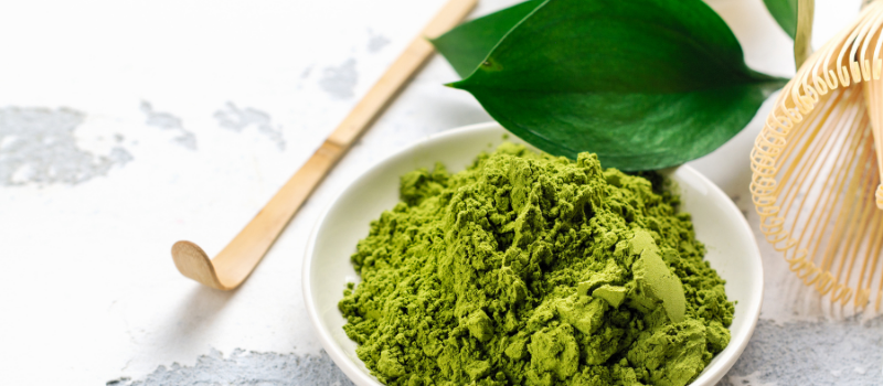 Hoe ruikt de Matcha poeder