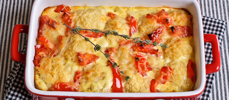 Ovenschotel met kip en groenten: Staat binnen mum van tijd op tafel!