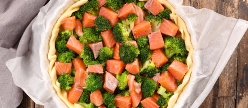 Quiche zalm broccoli: Hartige taart als een feestje in het huis! 1 Quiche zalm broccoli maken