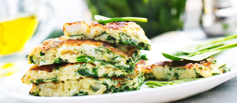 Spinazie omelet koolhydraatarm: Super smaak en gezonde vitamines!