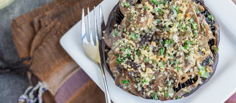 Portobello recept: Smaak, geweldig recept met spinazie en crème fraîche