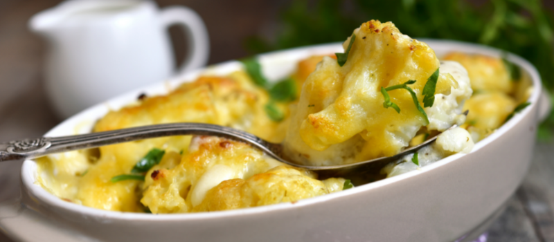 Bloemkool ovenschotel lekker en simpel met Jonnie Boer Ras el Hanout!