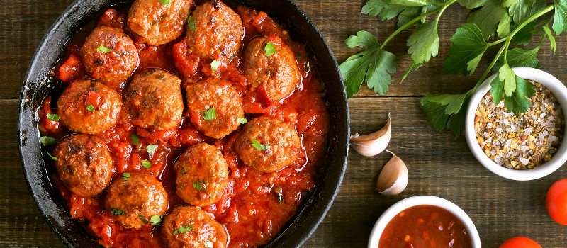 Eenpansgerecht: Italiaanse heerlijke gehaktballetjes smullen!