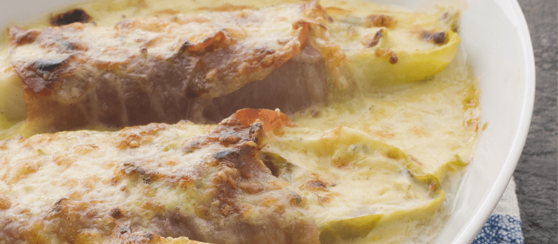 Witlof schotel: super gezond voor onze lever en een heerlijke gerecht!