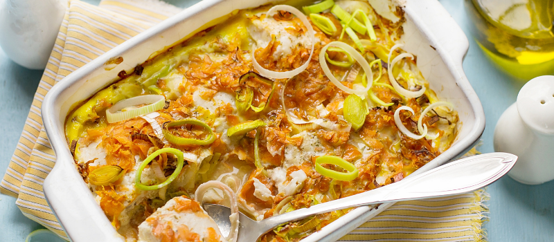 Ovenschotel met kip: te maken met maar 6 heerlijke ingrediënten!